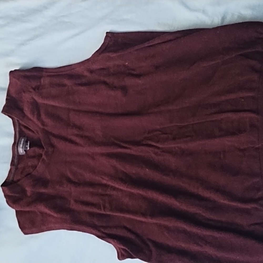 Burgundy Van Heusen Vest